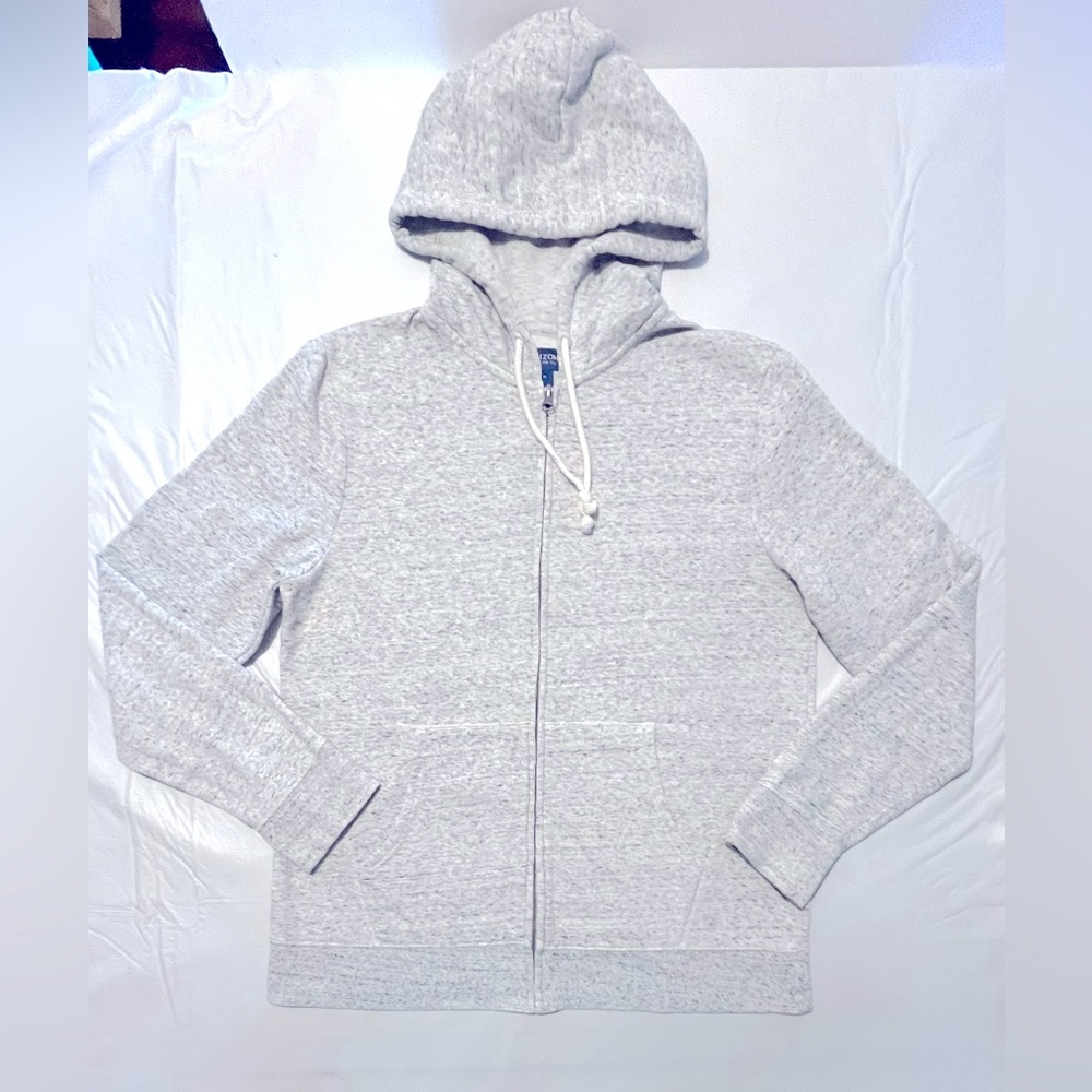 Arizona Jean Co Full-Zip Hoodie Medium Mens Heathered Gray